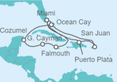 The Caribbean with Dominican Republic Cruise itinerary  - MSC Cruises