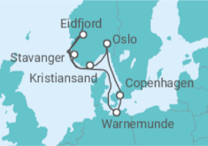 Denmark, Germany, Norway Cruise itinerary  - MSC Cruises