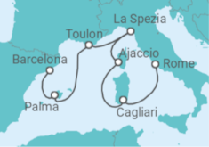 Spain, France, Italy Cruise itinerary  - Virgin Voyages