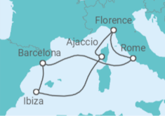 Barcelona to Rome & More Cruise itinerary  - Virgin Voyages