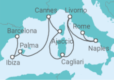 Barcelona to Cannes, Rome & Tuscany Cruise itinerary  - Virgin Voyages