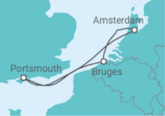 Amsterdam & Bruges Cruise itinerary  - Virgin Voyages