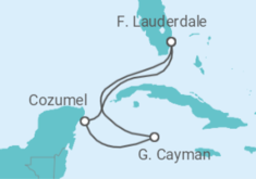 Cayman Islands, Mexico Cruise itinerary  - Royal Caribbean