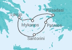 Iconic Aegean Cruise itinerary  - Celestyal Cruises