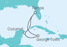 5-Day Western Caribbean Cruise itinerary  - Carnival Cruise Line