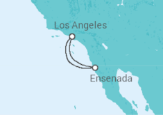 3-Day Baja Mexico Cruise itinerary  - Carnival Cruise Line