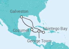 7 Day Western Caribbean Itinerary Cruise itinerary  - Carnival Cruise Line