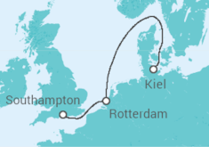 Southampton to Rotterdam & Kiel Cruise itinerary  - Costa Cruises