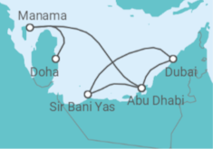 United Arab Emirates Cruise itinerary  - Celestyal Cruises
