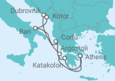 Greece, Croatia, Montenegro Cruise itinerary  - Celestyal Cruises