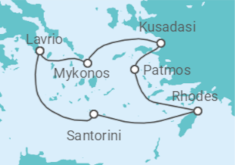 Greece, Turkey Cruise itinerary  - Celestyal Cruises