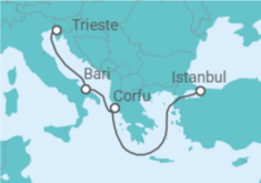 Greece, Italy Cruise itinerary  - MSC Cruises