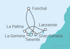 Canary Islands Cruise itinerary  - Costa Cruises