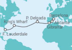 Spain, Gibraltar, Portugal, Bermuda Cruise itinerary  - Celebrity Cruises