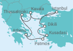 Turkey, Greece Cruise itinerary  - Celestyal Cruises