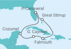 Jamaica, Cayman Islands, Mexico Cruise itinerary  - Norwegian Cruise Line