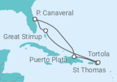 Virgin Islands, British Virgin Islands Cruise itinerary  - Norwegian Cruise Line