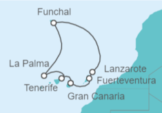 Canary Islands Cruise itinerary  - MSC Cruises