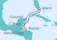 Mexico, Honduras Cruise itinerary  - Regent Seven Seas