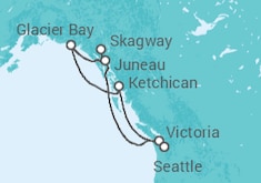 Alaska Cruise itinerary  - Princess Cruises