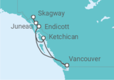 Alaska Cruise itinerary  - Princess Cruises