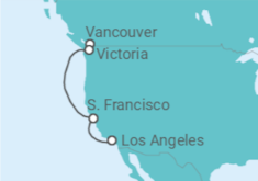 Canada, US Cruise itinerary  - Princess Cruises