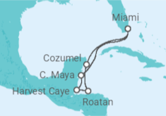 Honduras, Mexico Cruise itinerary  - Norwegian Cruise Line