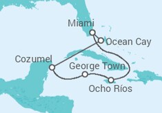 Jamaica, Cayman Islands, Mexico All Inc. Cruise itinerary  - MSC Cruises