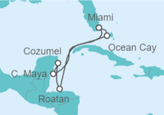 Mexico, Honduras Cruise itinerary  - MSC Cruises