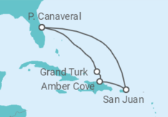 Puerto Rico, The Bahamas Cruise itinerary  - Princess Cruises