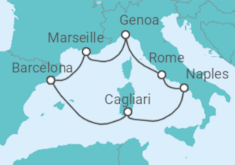 Italy by Sea Cruise itinerary  - Costa Cruises