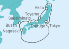 Japan, South Korea Cruise itinerary  - Princess Cruises