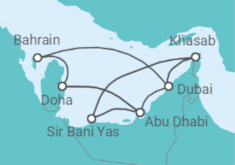 United Arab Emirates, Qatar Cruise itinerary  - Celestyal Cruises