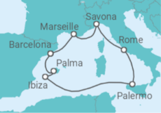 Italy, France, Spain Cruise itinerary  - Costa Cruises