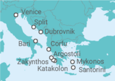 Italy, Greece, Croatia Cruise itinerary  - Costa Cruises