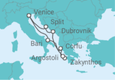 Italy, Greece, Croatia Cruise itinerary  - Costa Cruises