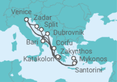 Italy, Greece, Croatia Cruise itinerary  - Costa Cruises