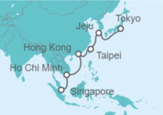 Vietnam, China, Taiwan, South Korea, Japan Cruise itinerary  - Royal Caribbean