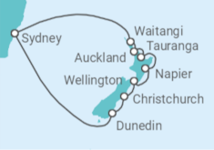 New Zealand Cruise itinerary  - Princess Cruises