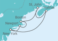 US, Canada Cruise itinerary  - Princess Cruises