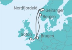 Belgium, Norway Cruise itinerary  - Celebrity Cruises