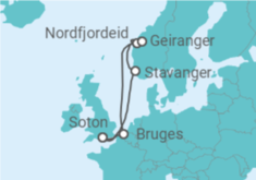 Norway, Belgium Cruise itinerary  - Celebrity Cruises