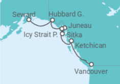 Alaska Cruise itinerary  - Celebrity Cruises