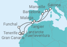 Canary Islands Cruise itinerary  - Costa Cruises