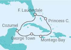 Jamaica, Cayman Islands, Mexico Cruise itinerary  - Princess Cruises