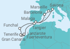 Canary Islands Cruise itinerary  - Costa Cruises