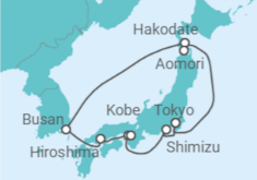 Japan, South Korea Cruise itinerary  - Celebrity Cruises