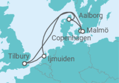 Scandinavian Springtime Delights Cruise itinerary  - Ambassador Cruise Line