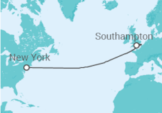  Dance the Atlantic Cruise itinerary  - Cunard