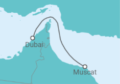 Dubai a Muscat Cruise itinerary  - Costa Cruises